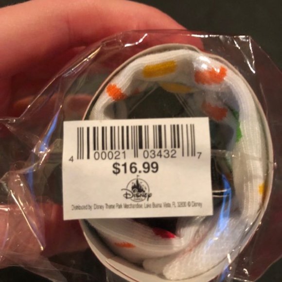 NWT Rainbow socks in cupcake container - Picture 3 of 3